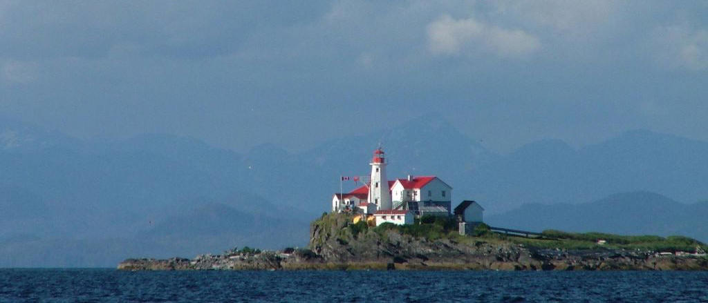 Lighthouse on Central BC coast